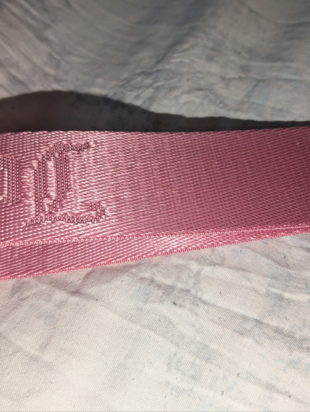 Juicy Couture Denim Zip Wallet with Pink Logo - Picture 3 of 7
